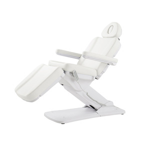 Cama de Belleza Eléctrica Dongpin Beauty DP-8394C, Silla de Masaje y Tatuaje Multifuncional Ajustable, Color Blanco Marfil - Product Image 2