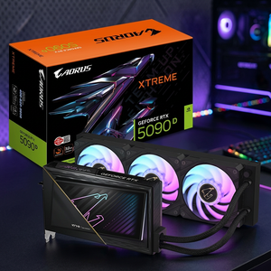 Nueva Tarjeta Gráfica para Juegos AORUS RTX 5090 D XTREME WATERFORCE de 512 Bits y 32 GB GDDR7 para PC de Escritorio - Product Image 2