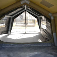 Tente gonflable de camping extérieure en coton TC 8+8 extensible, imperméable et coupe-vent pour le glamping - Vente en gros