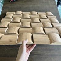 Panneau acoustique insonorisant haute densité, panneau acoustique géométrique 3D, matériaux muraux en PET résistants aux chocs, panneau acoustique
