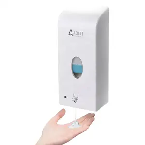 Waterproof Luxury Sensor Light Automatic Hotel Shampoo Lotion Soap Dispenser 1000ml With Lock