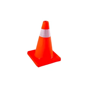 Safety Traffic Cones Wholesale Good Collar Quality PVC Road Warning Post Safety Traffic Cone
