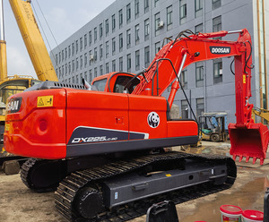 Excavatrice hydraulique d'occasion Doosan DX225LC-9C, 22 tonnes, sur chenilles, machine de construction, prête à être expédiée - Product Image 5