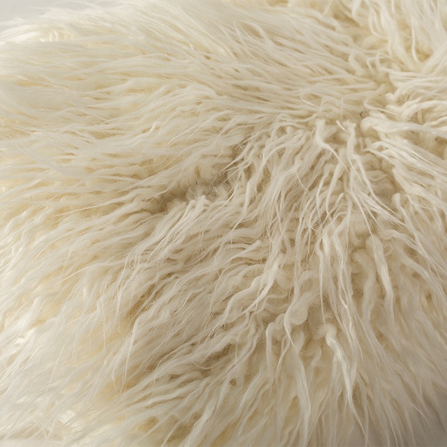 Кудрявые Красочные Плюшевые длинные волосы искусственный мех Ткань