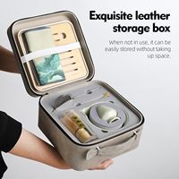 Ensemble de fouet à matcha moderne écologique support de 8 pièces/cuillère/tamis/boîte de rangement en cuir 14 OZ Kit de matcha parfait pour le thé et le thé