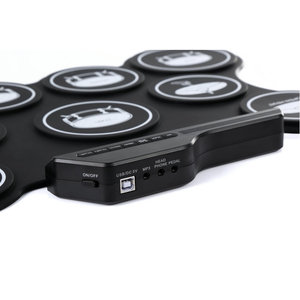 Drum Kit transfrontaliero <span class=keywords><strong>per</strong></span> la pratica domestica Jazz Drumming <span class=keywords><strong>per</strong></span> <span class=keywords><strong>bambini</strong></span> comodo <span class=keywords><strong>per</strong></span> l'apprendimento pratico di <span class=keywords><strong>batteria</strong></span> elettronica - Product Image 4