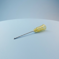 Aiguilles vétérinaires jetables, injection hypodermique, consommables médicaux jetables, aiguille en acier inoxydable