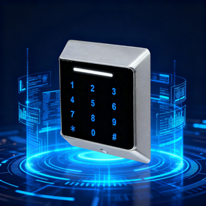 Système de contrôle d'accès RFID 13,56 MHz avec lecteur de carte IC intelligent et contrôleur C3 100 pour le contrôle d'accès, conception à bouton tactile - Product Image 1