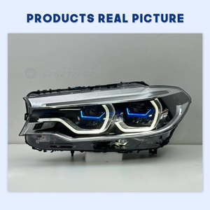 Faros LED HCMOTIONZ para BMW Serie 5 2018-2020 G30 G38 525i, 530i, 535i, <span class=keywords><strong>540i</strong></span>, 550i Conjunto de faros delanteros de proyección - Product Image 4