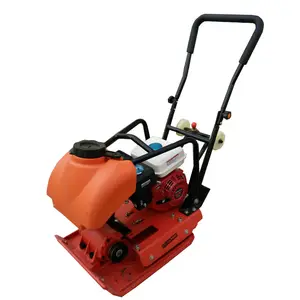 High Quality Road Compaction Asphalt Soil Petrol Tamper Small Vibratory Gasoline Vibrating Plate Compactor