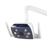Lampe LED dentaire à couleur variable, lampe frontale pour fauteuil dentaire avec 8 ou 6 LED, lumière d'examen buccal