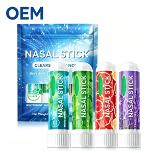Bâtonnets nasaux énergisants OEM, lot de 4, marque privée, à base de menthol pur et naturel, <span class=keywords><strong>pour</strong></span> la relaxation et le soutien. - Product Image 6