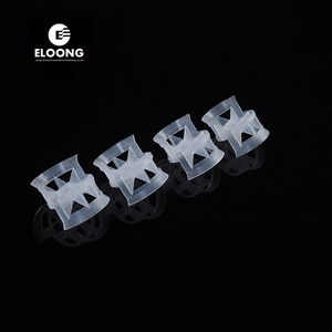 Eloong 50mm CPVC/PFA Conjugated Ring Mass Transfer Tower Packing Anti-Clogging ISO9001-2008 Certified 316L Stainless Steel for - Product Image 5