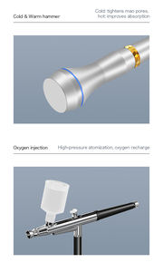 Machine d'hydrodermabrasion 8 <span class=keywords><strong>en</strong></span> 1 pour un nettoyage <span class=keywords><strong>en</strong></span> profondeur, machine à jet d'oxygène de haute qualité, machine de raffermissement de la peau du visage - Product Image 6