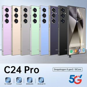 2025 nuevo S25 Ultra C24 Pro 16GB + 1TB 5G teléfono inteligente 7,3 pulgadas 48MP + 108MP <span class=keywords><strong>Android</strong></span> 14 teléfono inteligente global desbloqueado - Product Image 5