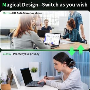Película Protectora de Privacidad para Pantalla de Ordenador de <span class=keywords><strong>13</strong></span>.3 <span class=keywords><strong>Pulgadas</strong></span> (16:9), Desmontable, con Protección Anti-luz Azul y Anti-reflejos - Product Image 5