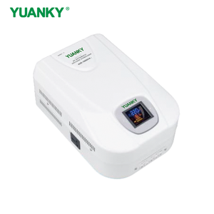 YUANKY Régulateur de tension ca entièrement automatique Portable Camping en plein air voyage AVR monophasé <span class=keywords><strong>série</strong></span> RELAIS TYPE stabilisateur 5kVA CE - Product Image 4