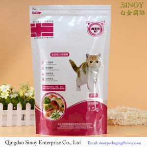 Professional manufacturer Zipper Top Resealable Sealing Bottom Gusset Plastic Pet Food Bag at factory <span class=keywords><strong>sirect</strong></span> sales price - Product Image 2