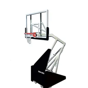 新着SBA305プロフェッショナルポータブルバスケットボールフープスタンドシステム