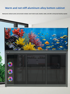 Acquario Mercury Sea Tank 2026 Nuovo Minimalista con Filtro a Fondo per Coralli, Vetro Super Bianco per Pesci Pagliaccio, Personalizzabile - Product Image 3