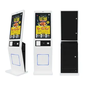 Automatischer interaktiver Touchscreen 32 Zoll Digital Food Self Payment Kiosk Selbst bestellung für Restaurant KFC