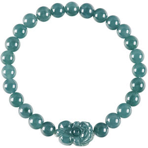 Pulsera de Jadeíta Natural Azul Agua con Pi Xiu, UNISEX, Estilo Chino, Joyería para Mujer, Diseño Original, SL126 - Product Image 5