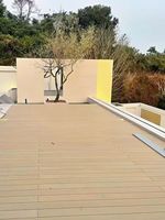 Tarima de WPC Antideslizante Más Vendida, Ecológica y Moderna para Exteriores, Jardín, Patio y Piscina, 140-25 mm