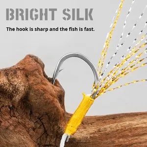 Iseni Simple Or Argent Fil <span class=keywords><strong>Carpe</strong></span> Appât Main Renforcé Hameçon Leurre Plaque <span class=keywords><strong>De</strong></span> <span class=keywords><strong>Fer</strong></span> Antirouille Pour Bass Pike River Position - Product Image 2