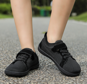 Chaussures décontractées pour filles et garçons, chaussures pour nourrissons et tout-petits, baskets pieds nus pour enfants, respirantes en maille, semelle souple antidérapante, chaussures de maternelle pour bébés - Product Image 3