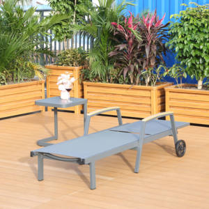 Chaise longue <span class=keywords><strong>de</strong></span> plage empilable, chaise longue <span class=keywords><strong>de</strong></span> <span class=keywords><strong>bord</strong></span> <span class=keywords><strong>de</strong></span> piscine, chaise longue <span class=keywords><strong>de</strong></span> jardin avec roulettes - Product Image 6