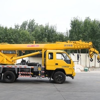 Grue mobile SITONG avancée avec flèche télescopique, vérin hydraulique Liyuan et moteur CAMC, capacité de levage de 25 m