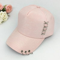 Gorra de Béisbol Nueva de Verano con Hebilla Metálica, Gorra con Visera de Protección Solar para Exteriores, Unisex