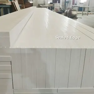 White Smooth/Woodgrain PVC Exterior Trim Board PVC Trim