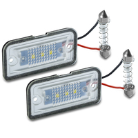 Eclairage de plaque d'immatriculation à LED pour Mercedes-Benz Classe C W203 Classe GLK C209 W209 A209 Classe SL R230, Lot de 2