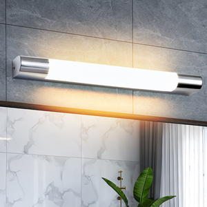 Lámparas de Pared LED Modernas para Interiores, Cromo Pulido, IP44, Iluminación para Baño, Espejo, Elegantes, Impermeables, Alto CRI 95 - Product Image 2