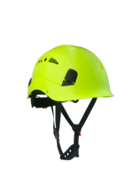 ANT5PPE Tipo I Clase C ANSI EN397 Construcción verde Casco duro ABS Casco de seguridad con orejeras de doble visera