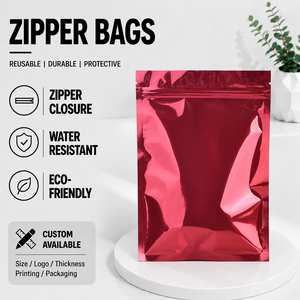 Promotion 100x150mm Matte <b>Zip</b> Lock Stand Pouch BOPP Mylar PE Custom <b>Clear</b> Reusable Resealable Moisture Proof Baby Food Milk - Product Image 1