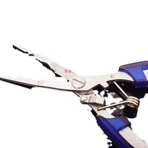 Alicates de Pesca BoYuan, Alicates Grandes para Señuelos, Aleación de Aluminio, Duraderos, con Cordón de Seguridad, Alicates de Punta Fina Multifuncionales - Product Image 5