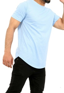 T-shirt Homme Sport Style en Coton à Manches Courtes Col Rond – Confortable et Respirant pour la Gym et le Fitness – 180g Couleur Unie - Product Image 4
