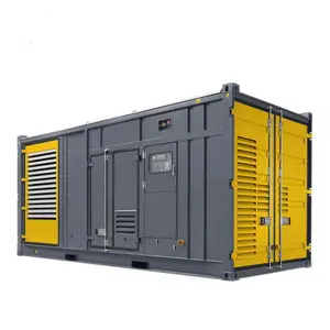 container type 1200kw 1500kva generator set for sale with cummins engine KTA50-G8