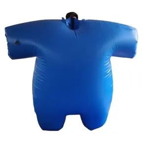 Hot selling Beile Inflatable PVC blue fat ball suit For recreation