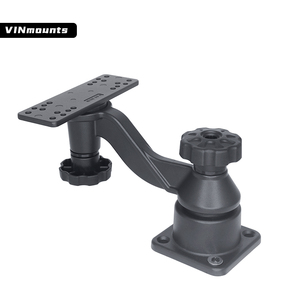 Support de sondeur de pêche à bras oscillant horizontal de 6 pouces VIN-TYQ-HB-01 compatible avec Garmin, Humminbird, Lowrance et autres - Product Image 2