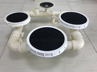Diffuseur à bulles d'air de haute qualité Diffuseurs à disque d'aération pour le traitement des eaux usées industrielles ou des eaux usées