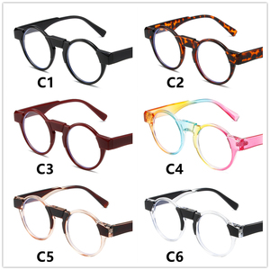 Mujeres Niñas Anti Gafas de luz azul 2025 Pc Classic Circle Tawny Computer - Product Image 6