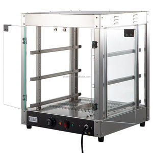 WeWork espositore per scaldavivande commerciale espositore per pasticceria da banco elettrico a 3 livelli per ristorante a Buffet <span class=keywords><strong>Hamburger</strong></span> <span class=keywords><strong>Pizza</strong></span> - Product Image 4