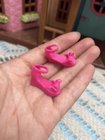 Nouveauté à la mode 11-12 pouces 1/6 échelle poupée chaussures talons hauts chaussures nœud sandales pour 30 cm Bb poupée
