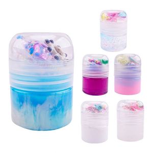 Halloween Fancy Kit De Clay Slime Raw Materials <b>Squishy</b> Maker Glow in the Dark Slime for Children - Product Image 1