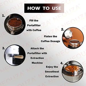 51มิลลิเมตรเอสเพรสโซ่ก้นลึกเข้ากันได้สำหรับ <span class=keywords><strong>Delonghi</strong></span> EC680/EC685เครื่องชงกาแฟ - Product Image 2