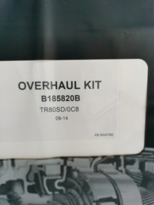 Kit de revisión de transmisión 0C8 TR80SD TR81SD, kit de sellos, compatible con VW PORSCHE, accesorios para automóvil, 2009 en adelante, B185820B - Product Image 3