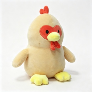 Peluche de poulet personnalisée, peluche de poulet en peluche, peluche de poulet de ferme, jouet de poulet mignon - Product Image 2